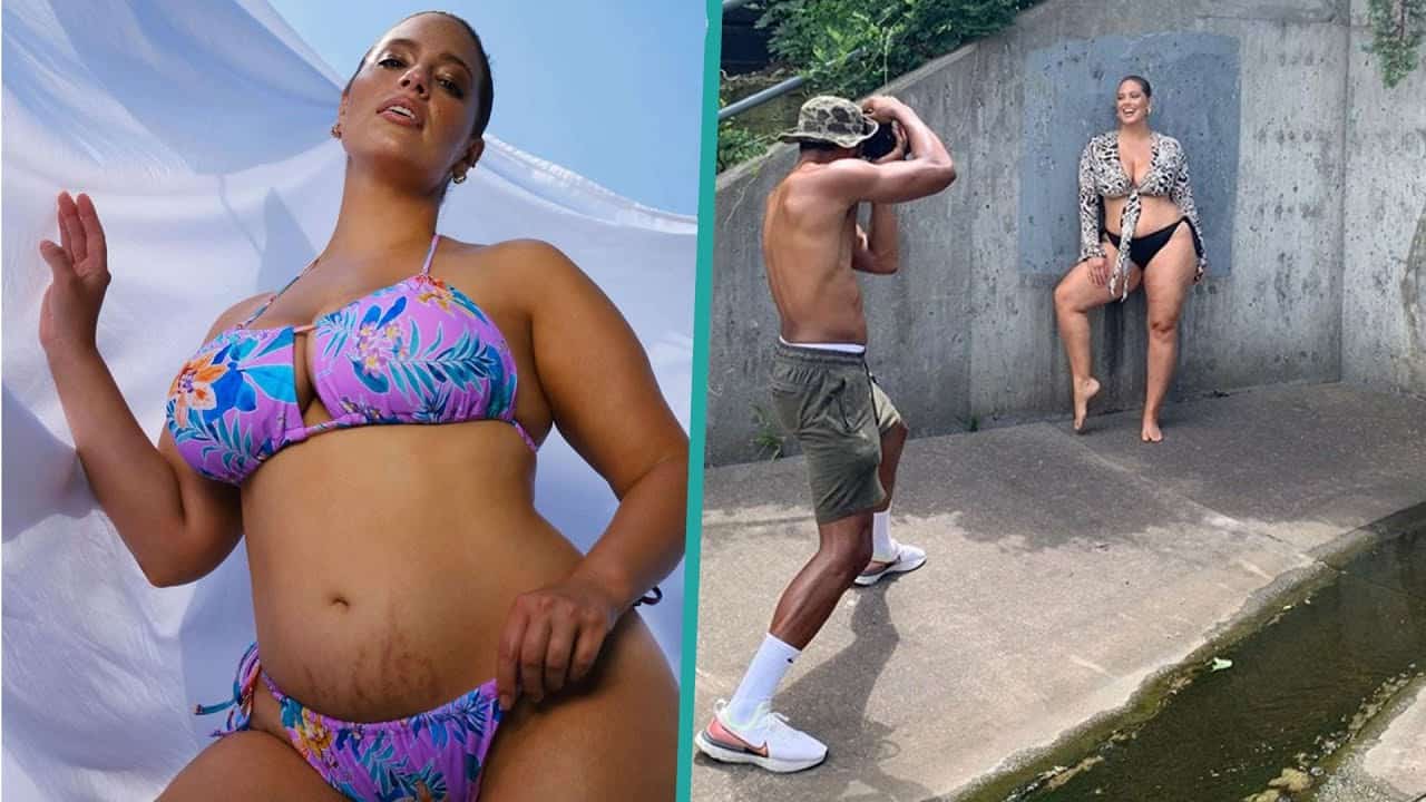 Ashley Graham Proud Of Stretch Marks In Post Baby Bikini Bod Pics PregnantPlate