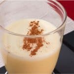 What are the precautions pregnant women must take before having eggnog